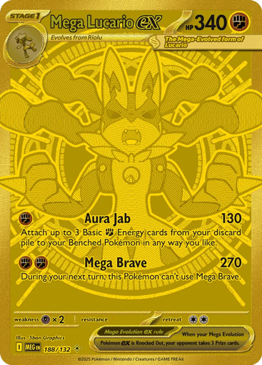 Mega Lucario ex, Mega Evolution