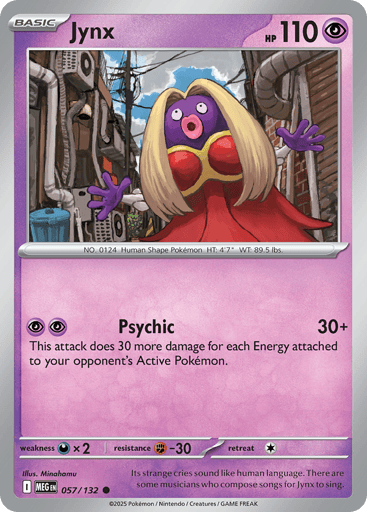 Jynx 57/132 from Mega Evolution
