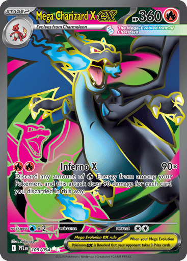 Mega Charizard X ex 109/94 from Phantasmal Flames