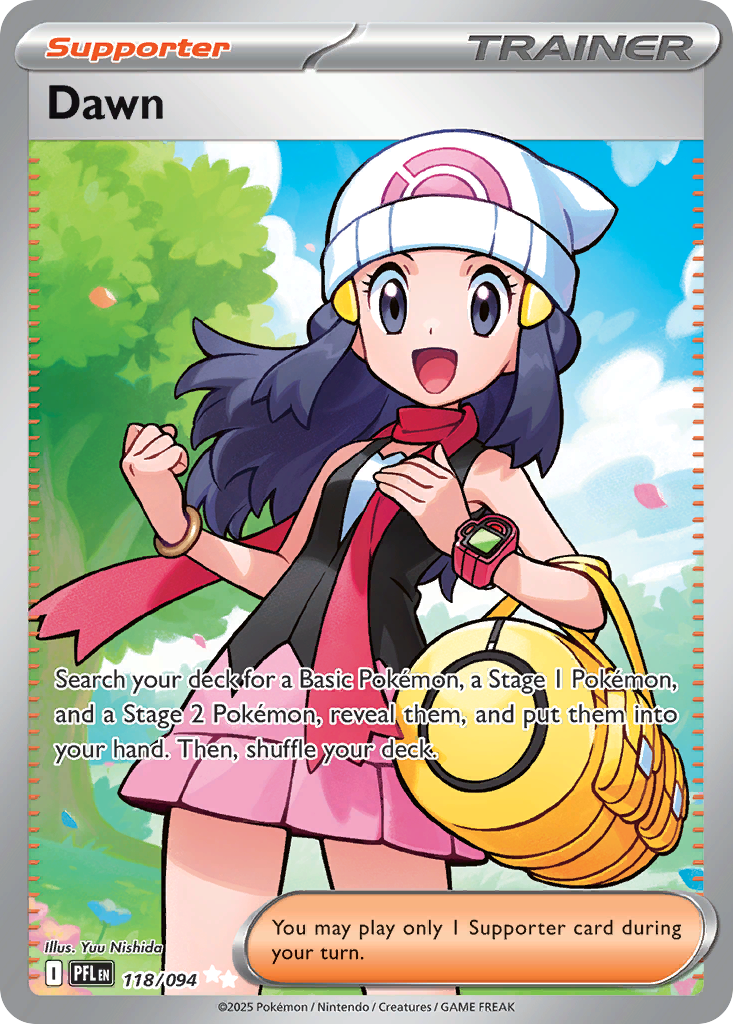 Dawn 118/94, Phantasmal Flames Pokémon card