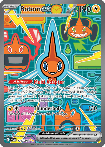Rotom ex 126/94 from Phantasmal Flames