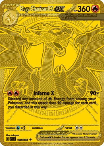 Mega Charizard X ex 130/94 from Phantasmal Flames