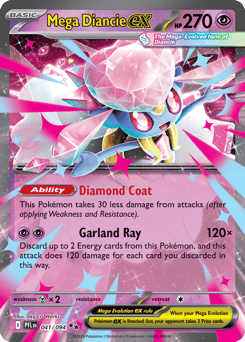 Mega Diancie ex 41/94, Phantasmal Flames