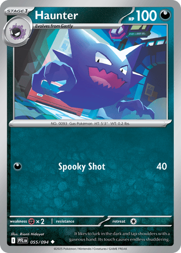 Haunter 55/94 from Phantasmal Flames