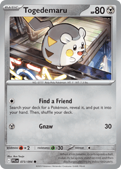 Togedemaru 73/94, Phantasmal Flames