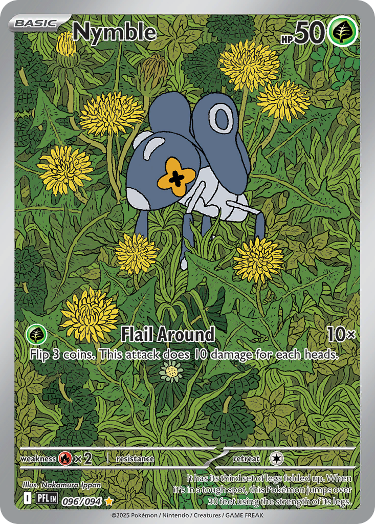 Nymble 96/94, Phantasmal Flames Pokémon card