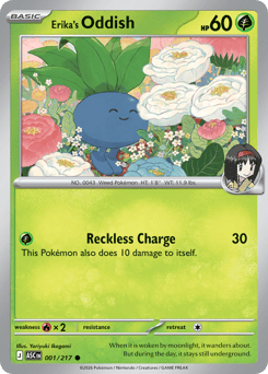 Erika's Oddish 1/217 Ascended Heroes