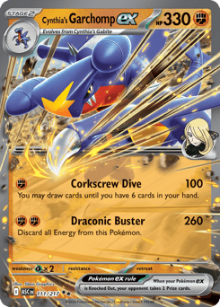 Cynthia's Garchomp ex 111/217 Ascended Heroes