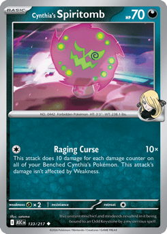 Cynthia's Spiritomb 133/217 Ascended Heroes