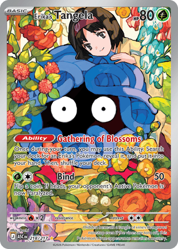 Erika's Tangela 218/217 from Ascended Heroes