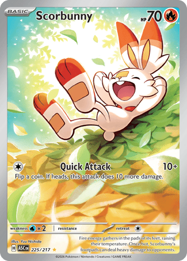 Scorbunny 225/217 from Ascended Heroes