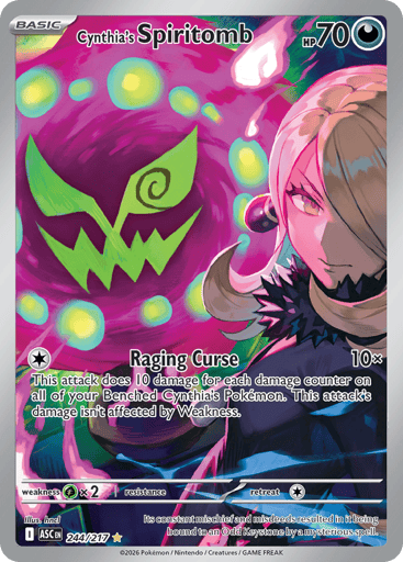 Cynthia's Spiritomb 244/217 from Ascended Heroes