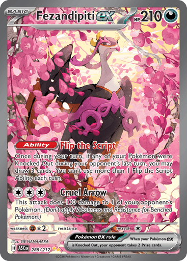 Fezandipiti ex 288/217 from Ascended Heroes