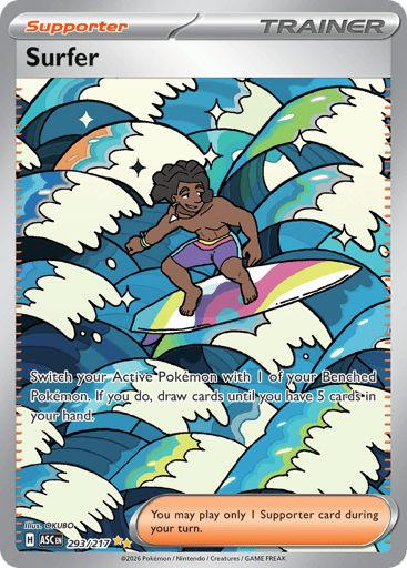 Surfer 293/217 from Ascended Heroes