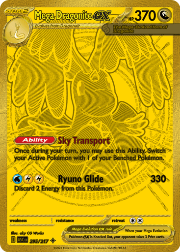 Mega Dragonite ex 295/217 from Ascended Heroes