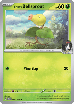 Erika's Bellsprout 4/217 Ascended Heroes