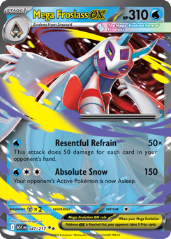 Mega Froslass ex 47/217, Ascended Heroes
