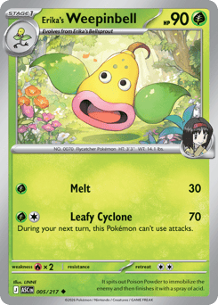 Erika's Weepinbell 5/217 Ascended Heroes