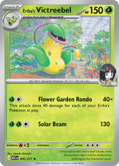Erika's Victreebel 6/217 Ascended Heroes
