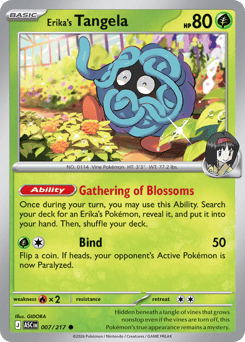 Erika's Tangela 7/217 Ascended Heroes