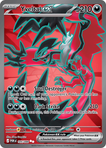 Yveltal ex 105/88 from Perfect Order