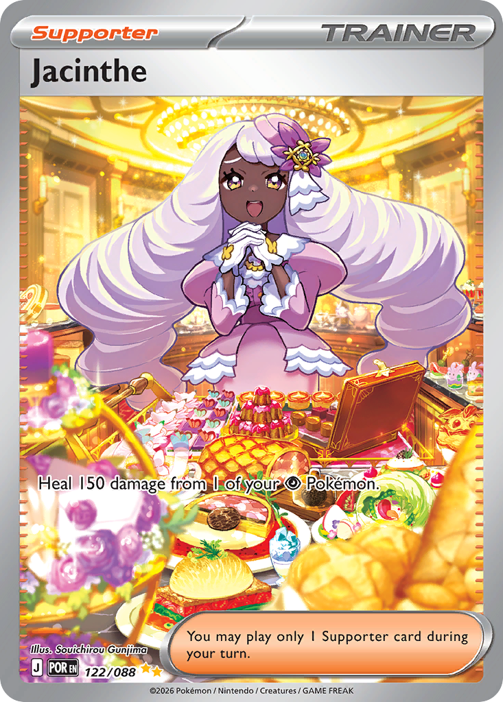 Jacinthe 122/88, Perfect Order Pokémon card