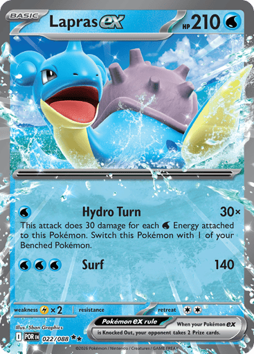 Lapras ex 22/88 from Perfect Order