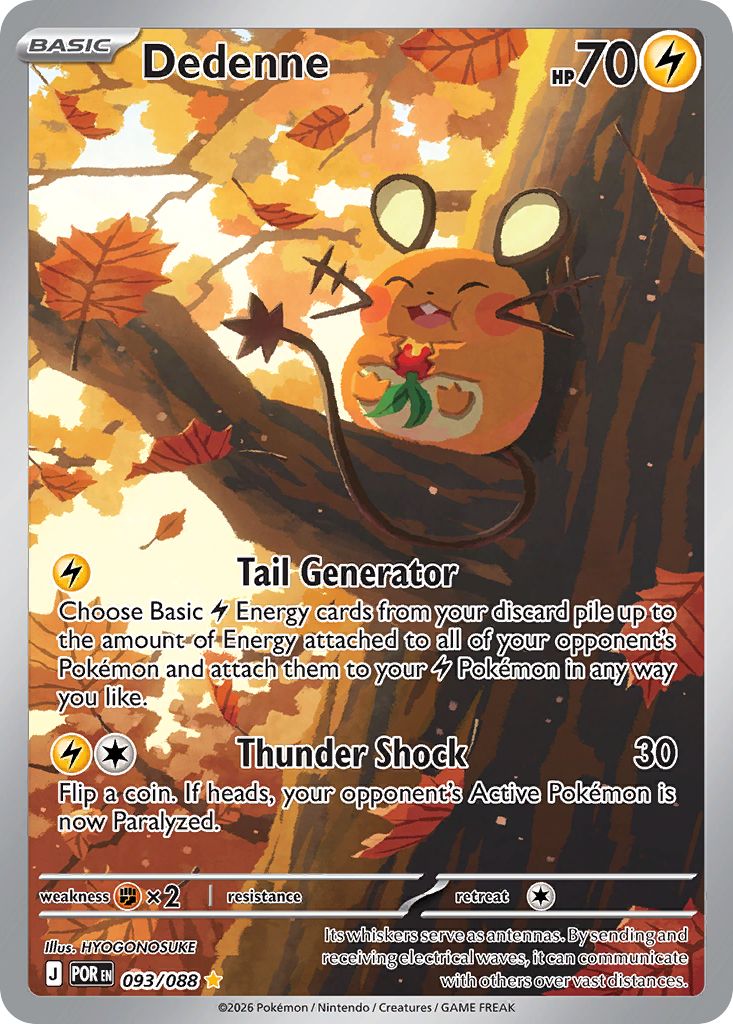 Dedenne 93/88, Perfect Order Pokémon card