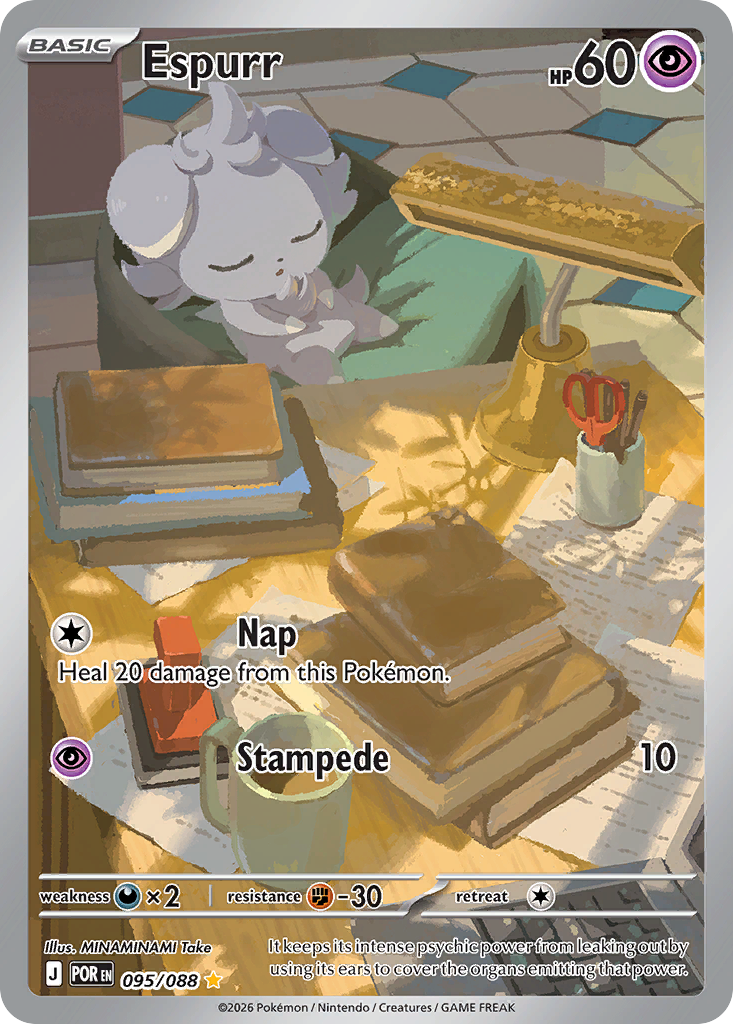 Espurr 95/88, Perfect Order Pokémon card