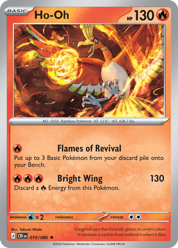 Ho-Oh 10/86 from Chaos Rising