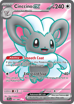 Cinccino ex 105/86, Chaos Rising