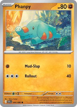 Phanpy 44/86, Chaos Rising