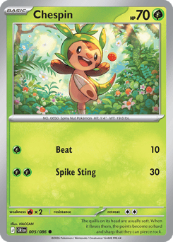 Chespin 5/86, Chaos Rising