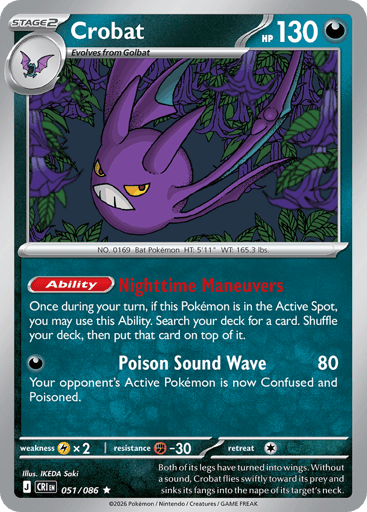 Crobat 51/86 from Chaos Rising