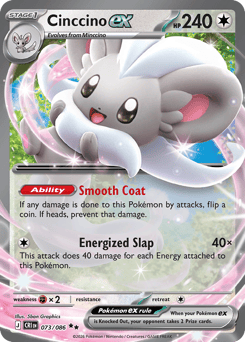 Cinccino ex 73/86, Chaos Rising