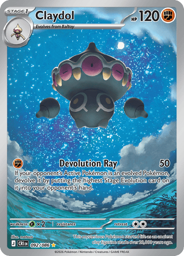 Claydol 92/86 from Chaos Rising
