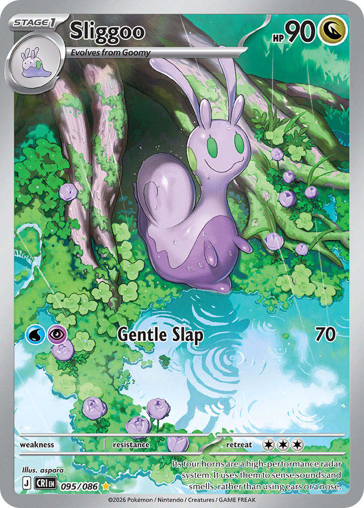Sliggoo 95/86, Chaos Rising Pokémon card