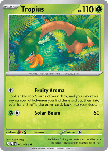 Tropius 1/84 from Pitch Black