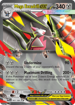 Mega Excadrill ex 65/84, Pitch Black