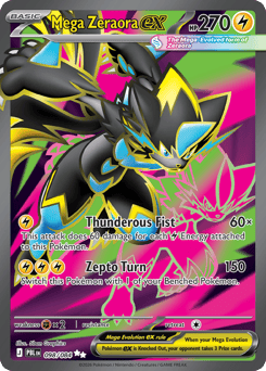 Mega Zeraora ex 98/84, Pitch Black