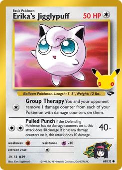 Erika's Jigglypuff 69/30 30th Celebration: Classic Collection