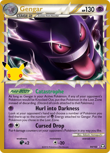 Gengar 94/30 from 30th Celebration: Classic Collection