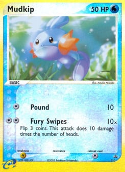 Mudkip 10/40, Nintendo Black Star Promos
