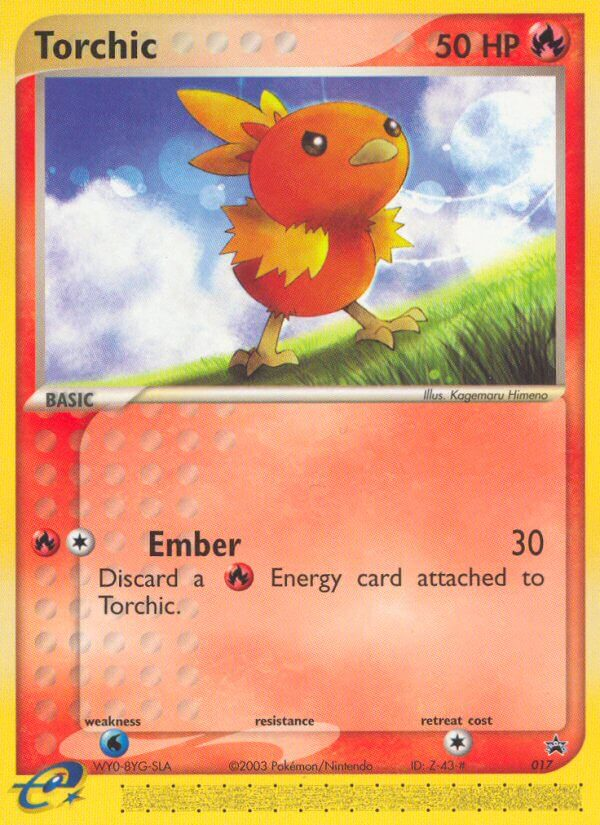 Torchic 17/40, Nintendo Black Star Promos Pokémon card