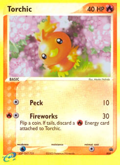 Torchic 8/40, Nintendo Black Star Promos