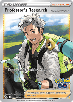 Professor's Research 78/78 Pokémon GO