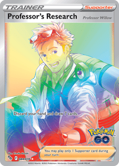 Professor's Research 84/78 Pokémon GO