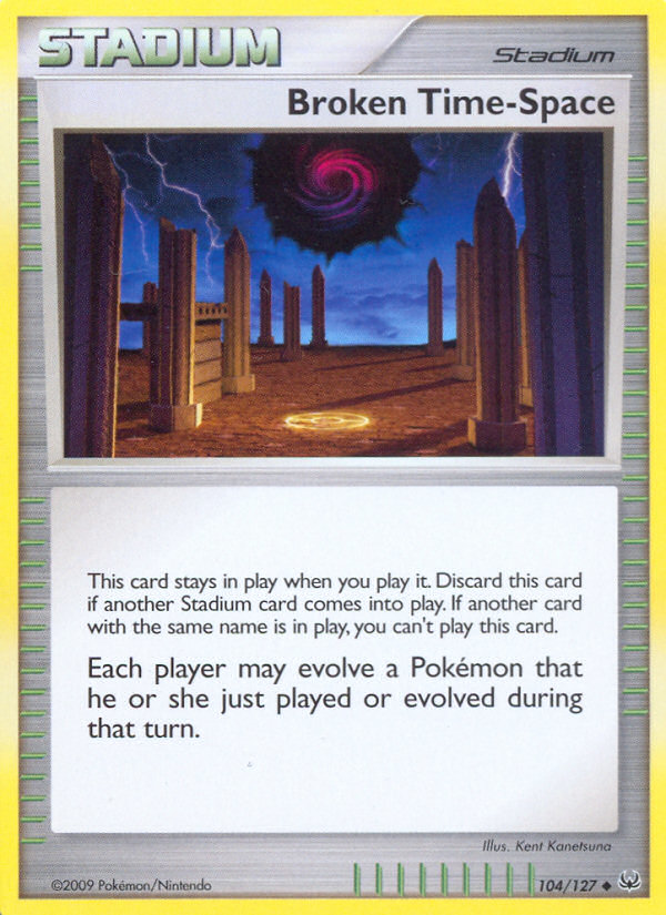 Broken Time-Space 104/127, Platinum Pokémon card