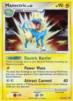 Manectric 11/127, Platinum