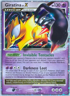 Giratina LV.X 124/127, Platinum